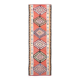 3x10 Turkish Orange & Burgundy Kilim Runner Rug, 92x302Cm