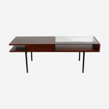 Table basse en verre, années 1970