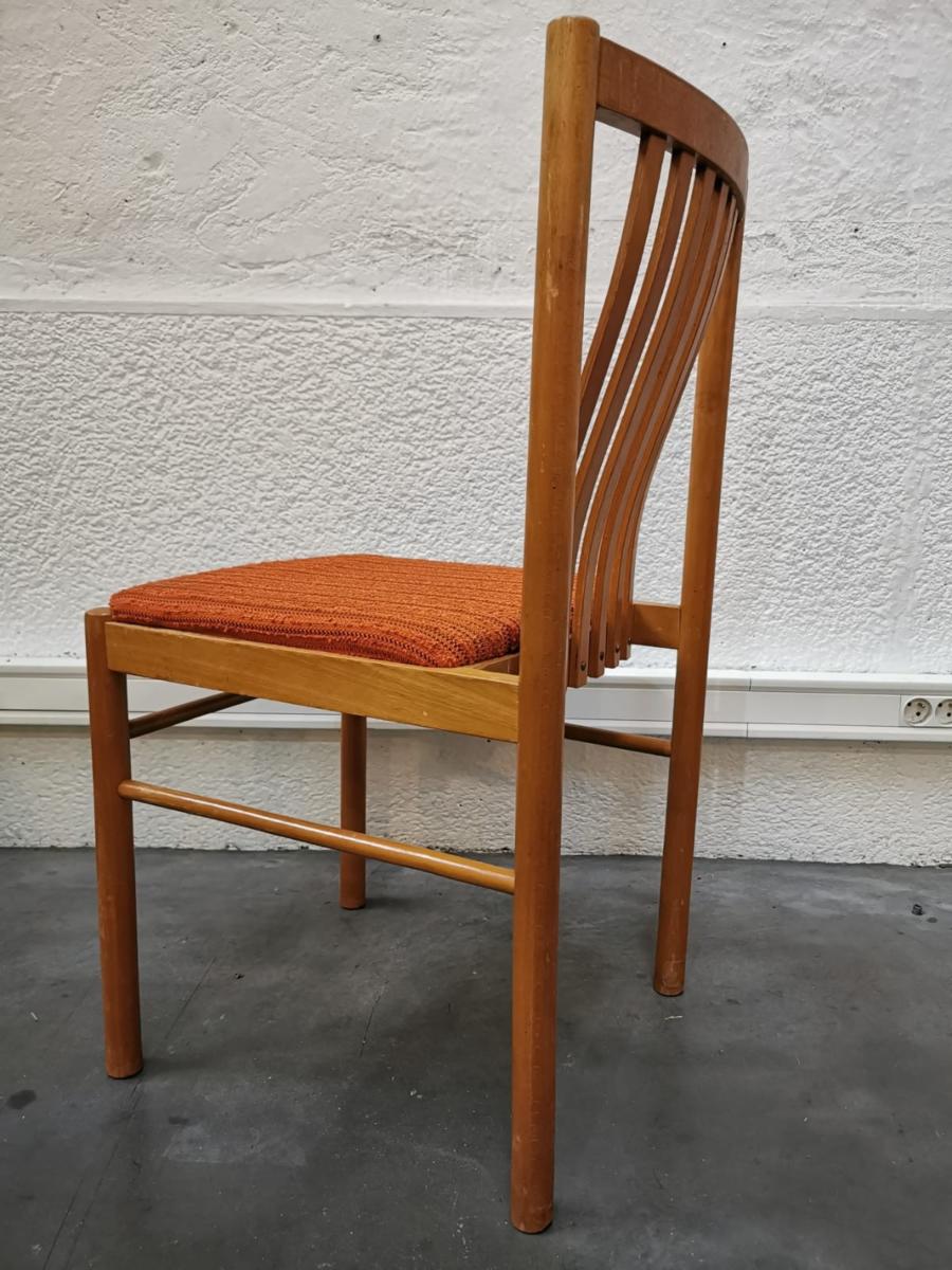 Lot de 4 chaises vintage République Tchèque 1960