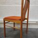 Lot de 4 chaises vintage République Tchèque 1960