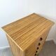 Vintage rattan chest of drawers by Audoux Minet