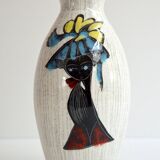 Ceramic vase » La Settimello » Italy vintage 1950s