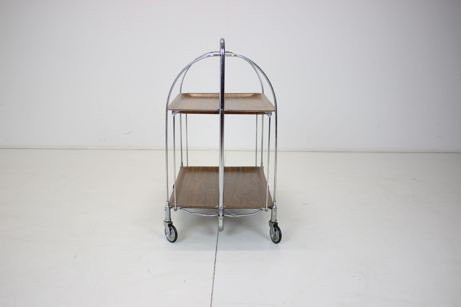 Mid-century adjustable trolley bar, 1980's.