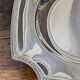 Silver-plated metal plate, Gallia model, Christofle