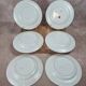 Set of 6 semi-deep plates Sarreguemines