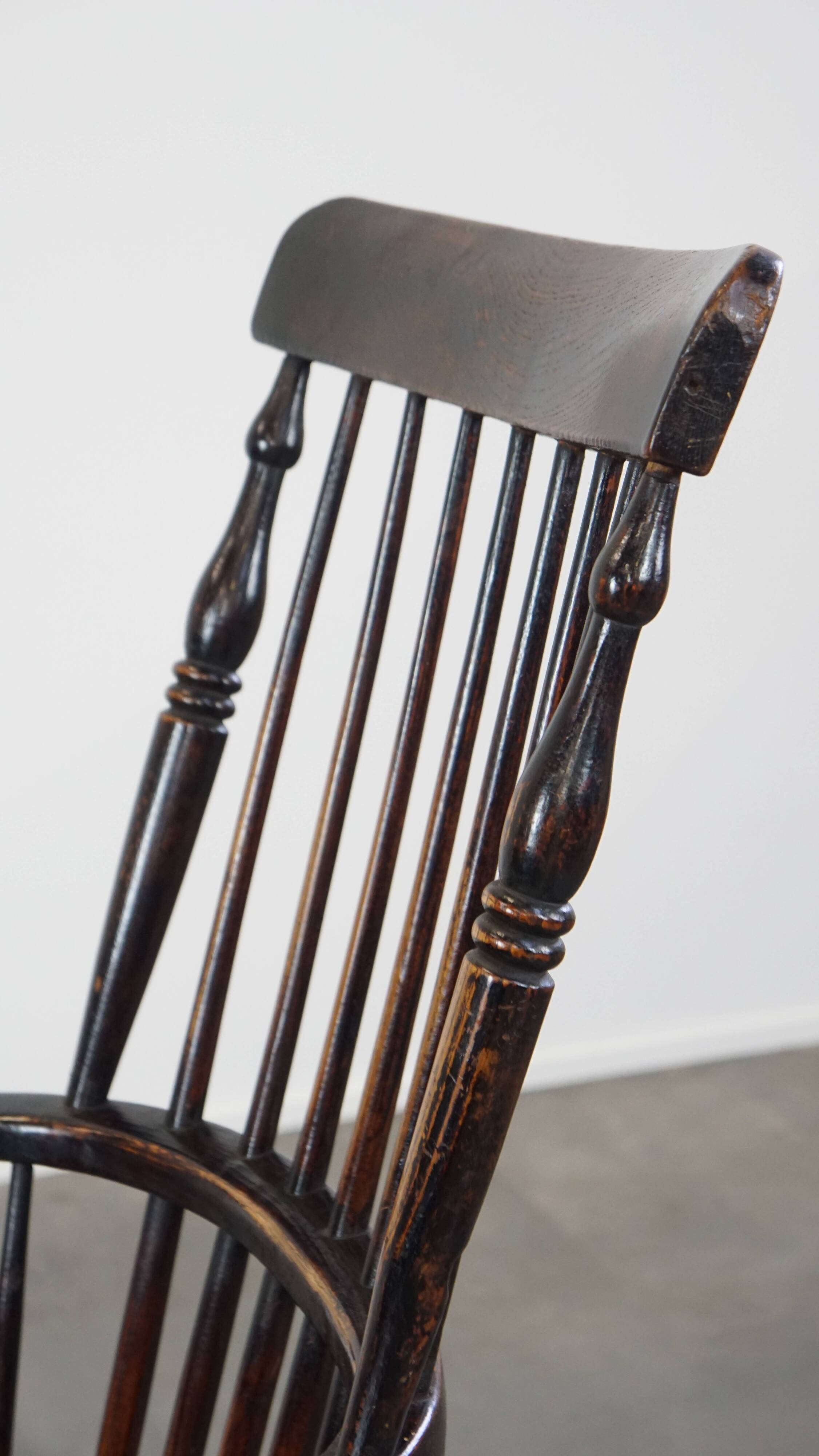 Antique Wooden Spindle Windsor Chair