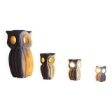 Ensemble de lampes à poser « Hibou » – attribué à Albert Tormos – Pier