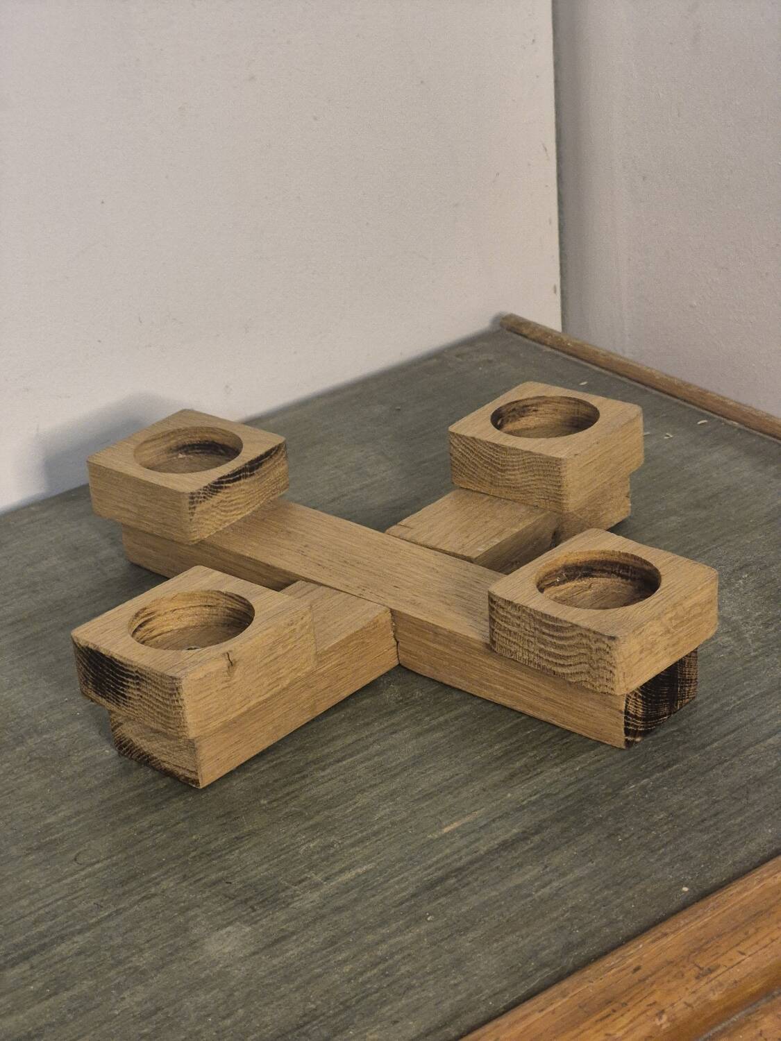 Scandinavian candle holders
