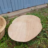 Wicker pastry basket
