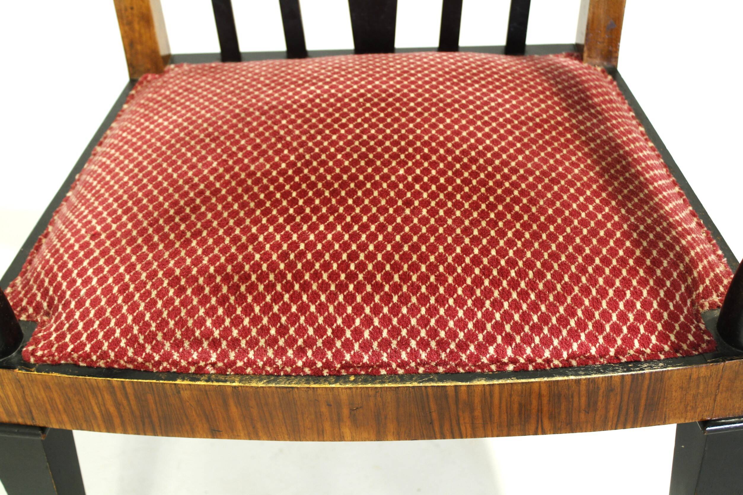 Pair of Large Palace Armchairs, Art Deco, Austria 1920