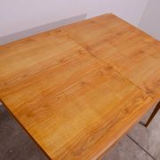 Table à manger pliante vintage par František Jirák pour Tatra nabytok, 1960