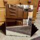 1930s English Art Deco Period Beveled Mirror - 58.5x46cm