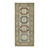 Tapis vintage anatolien turc 92 cm x 210 cm