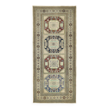 Turkish Vintage Anatolian Rug 92 cm x 210 cm