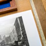 Venice, Italy, Vintage Engraving, 1841 Authentic.