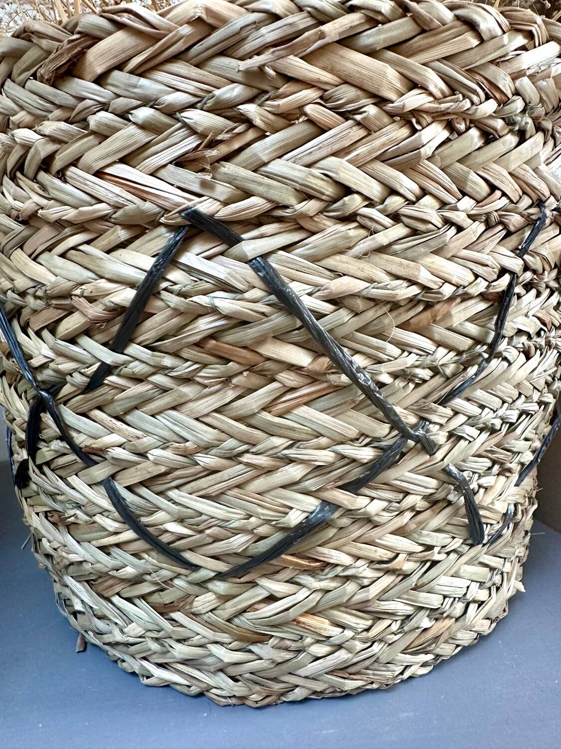 Lot of 3 old baskets