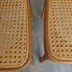Set of 3 Vintage Wooden Dining Chairs with Cane Seat - Mid-Century Yugoslav