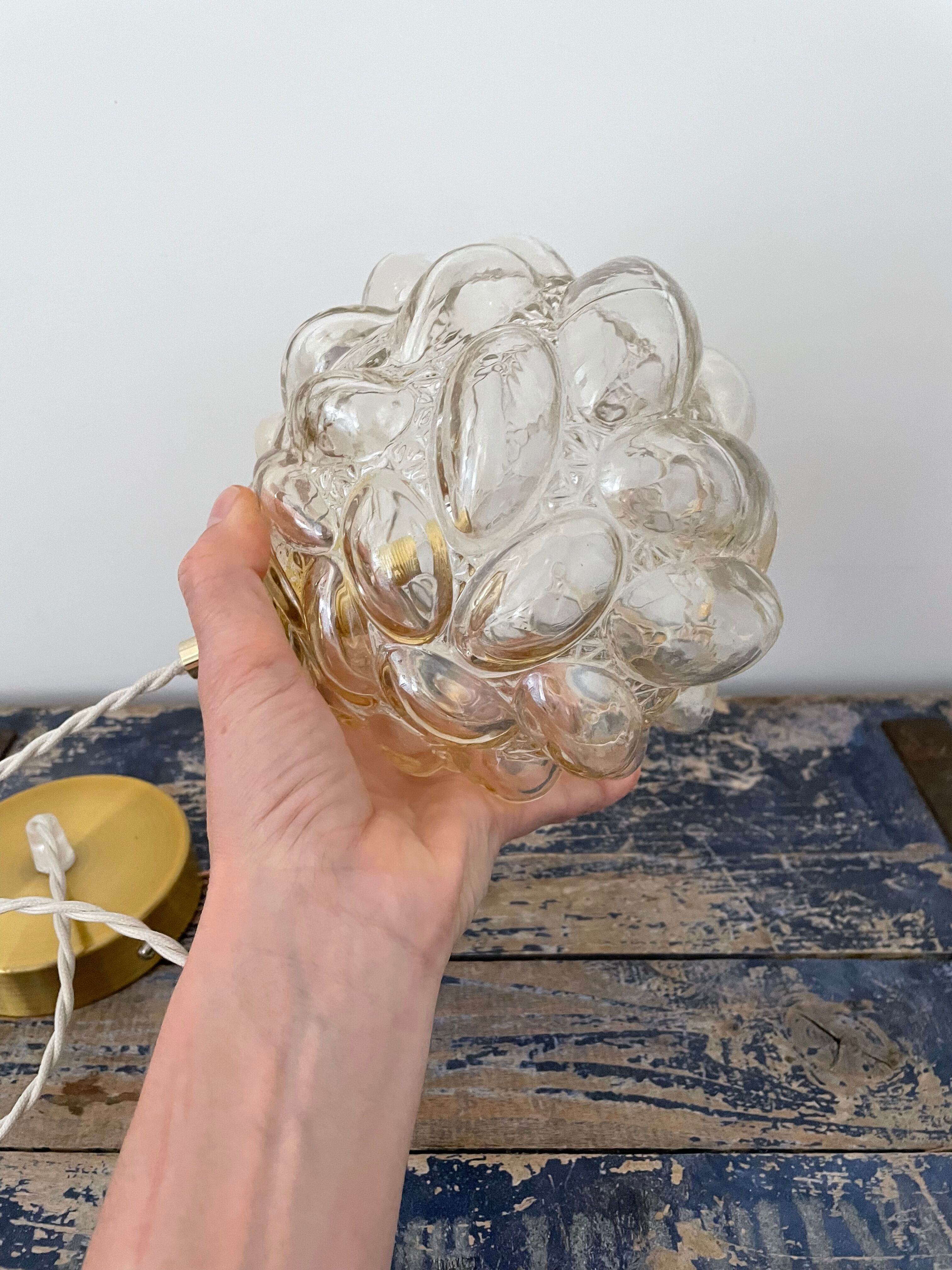 Electrified amber bubble suspension to nine