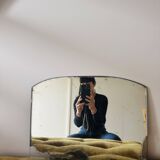 Antique bevelled mirror