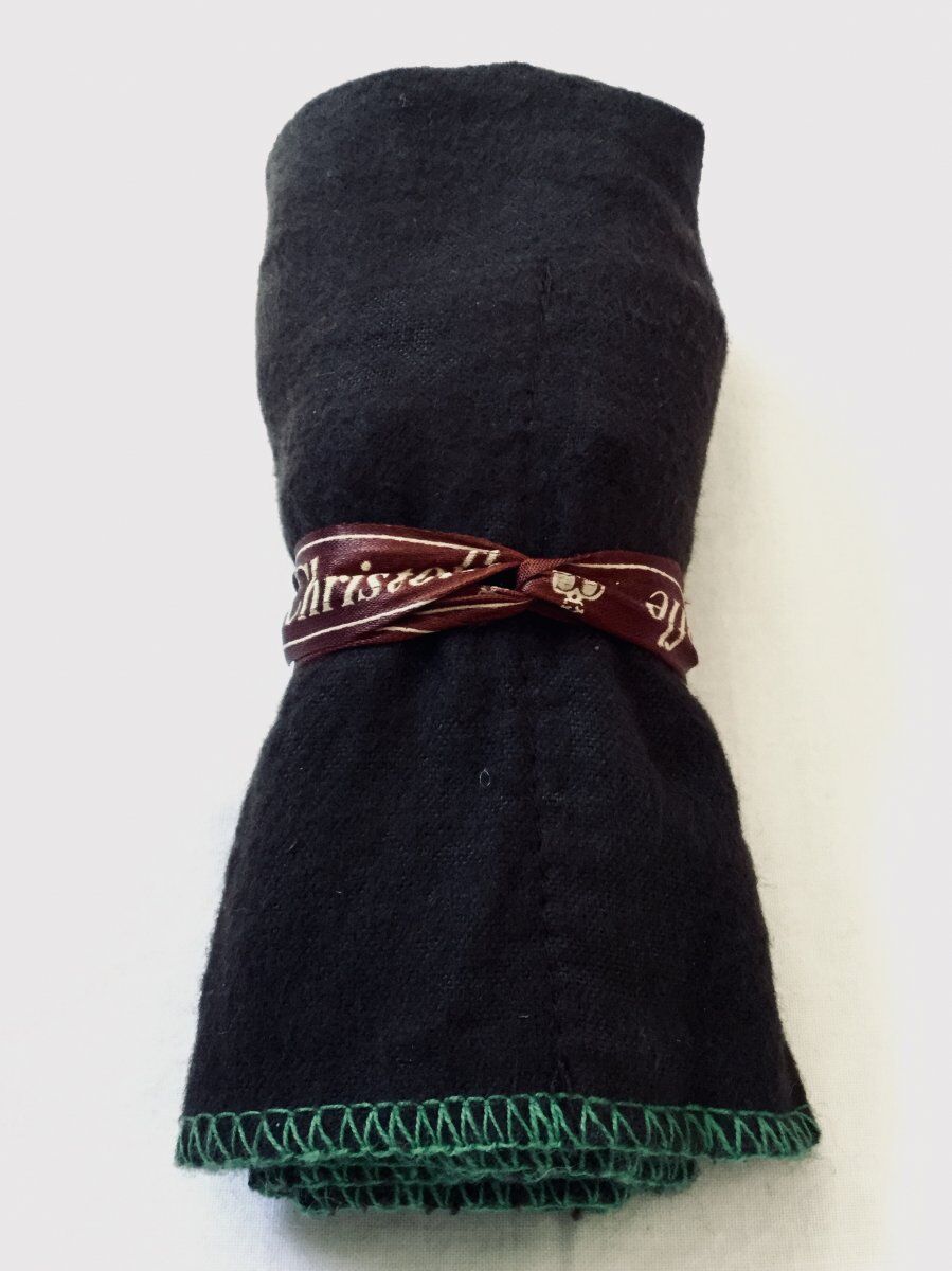 12 moka spoons Christofle alfenide pompadour