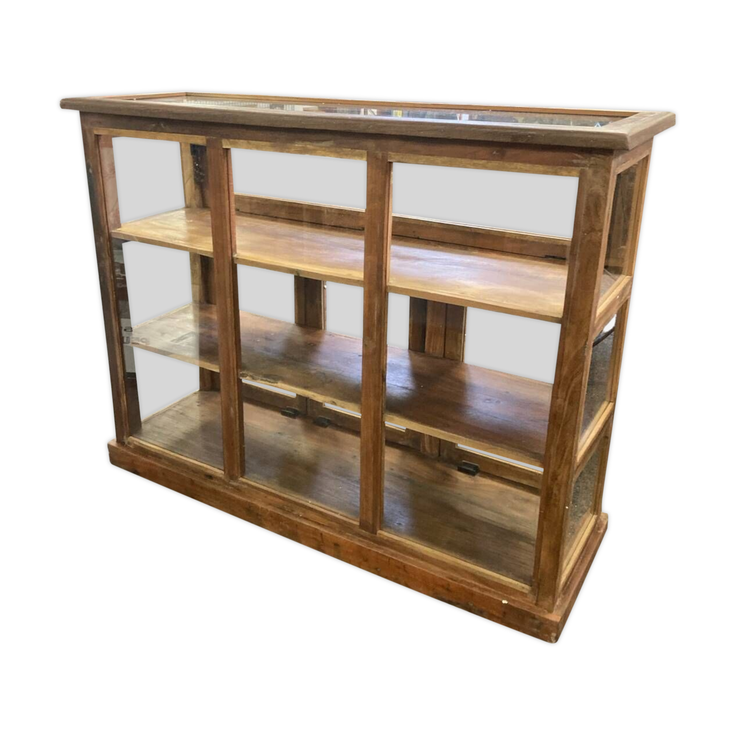 Exotic Wood counter display case