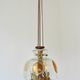 A modernist pendant light, 1970s.