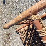 Wood and Rope Armchairs