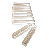 Lot de 8 porte-couteaux en cristal