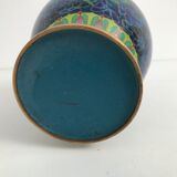 Ceramic vase with vintage pattern