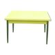 Table formica jaune