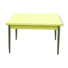 Table formica jaune