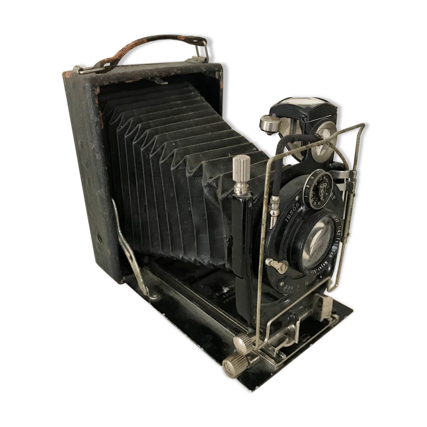 Old bellows camera