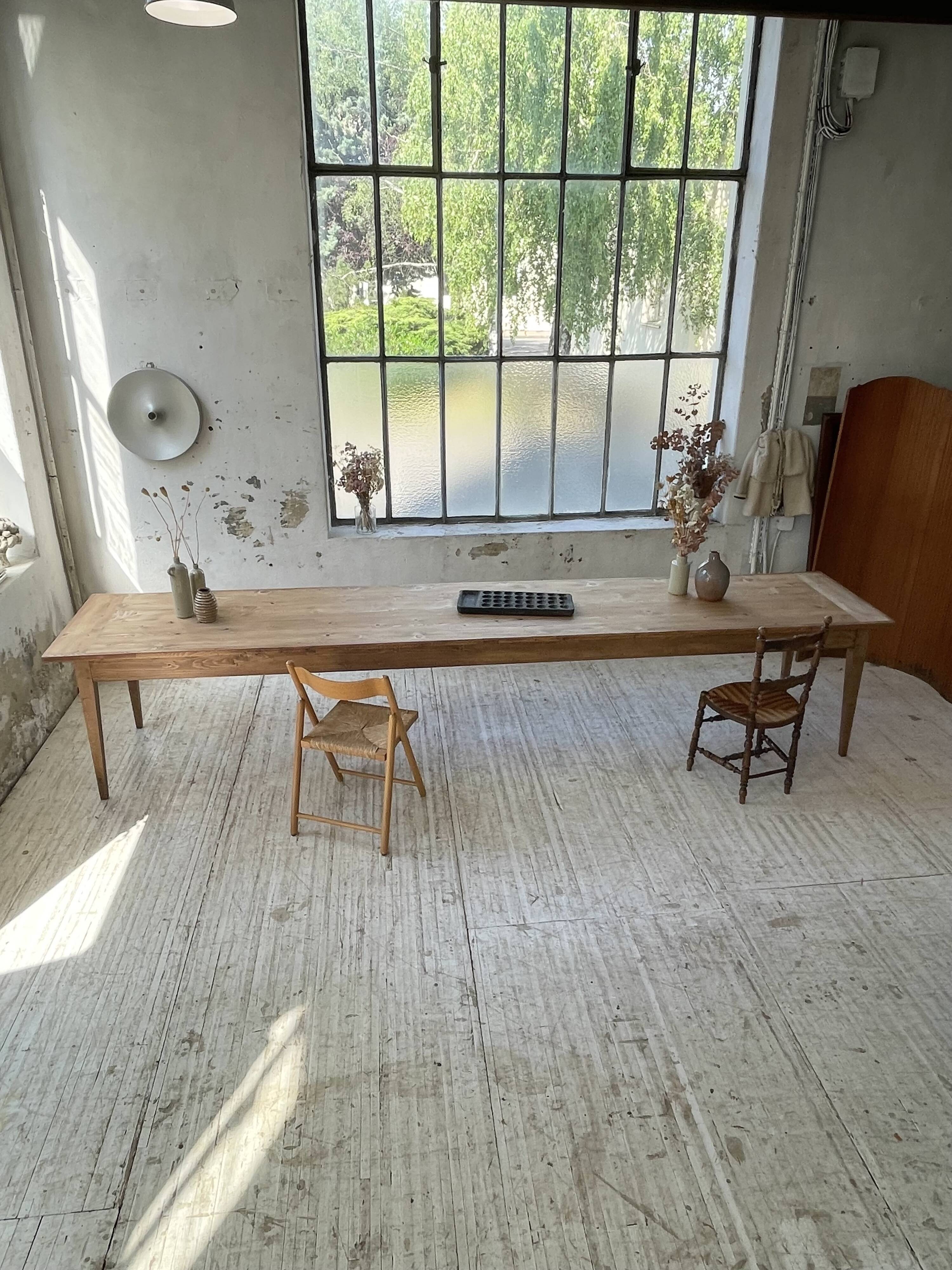 XXL pine farm table 4m