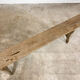 Antique elm wooden bench