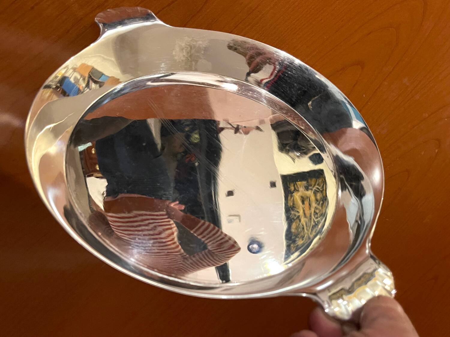 Christofle Vendome shell, deep dish