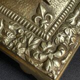 Pair of Napoleon III candle holders - Louis XIV style - Bronze (gilded)
