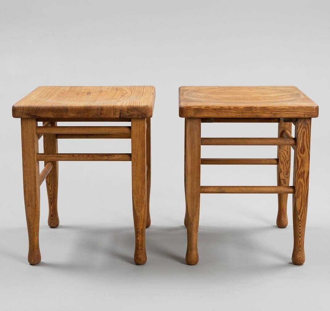 2 Danish stools
