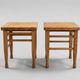 2 Danish stools