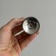 6 vintage stainless steel egg cups