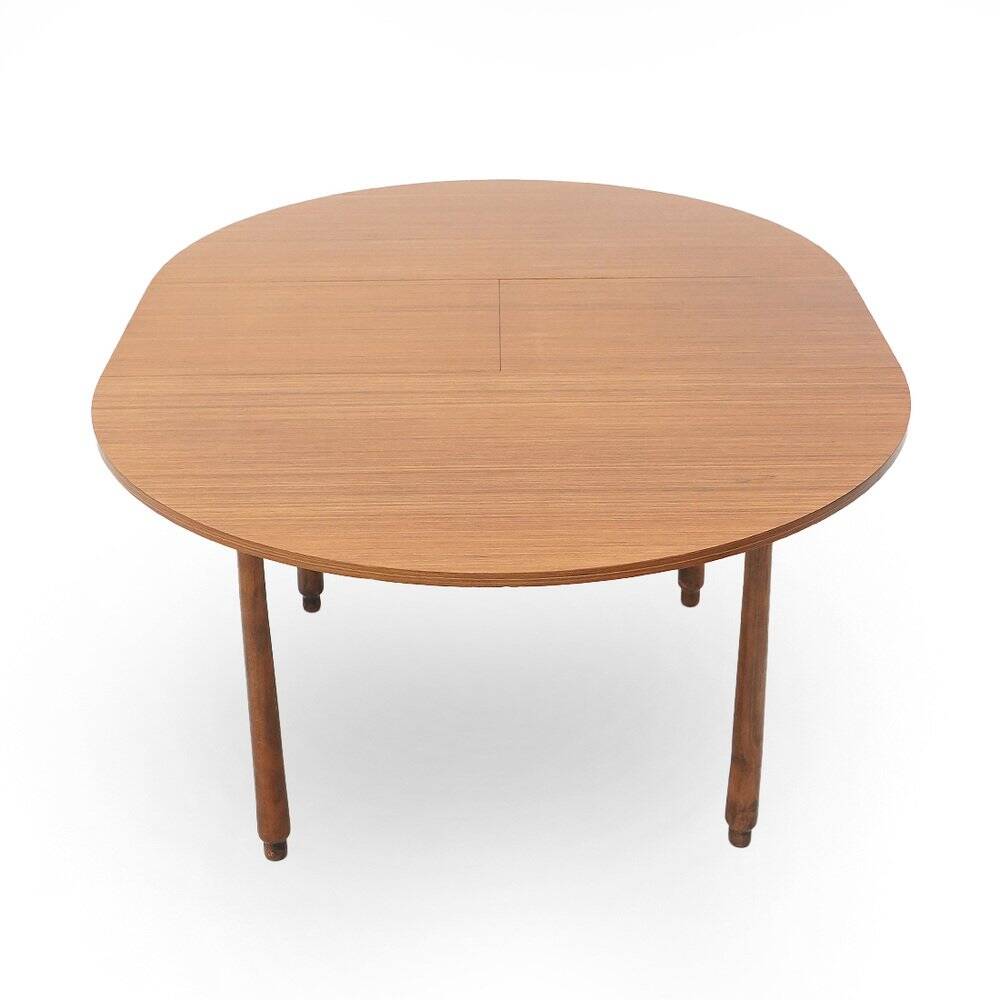 Round teak table top, 1960s