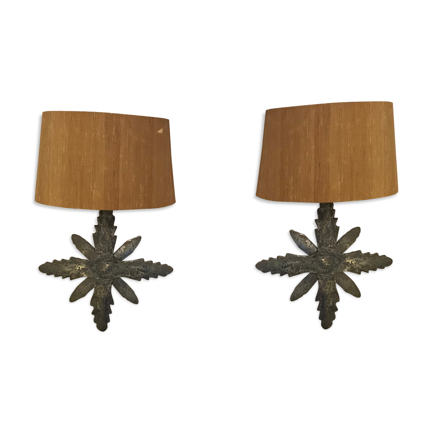 Set of 2 wall sconces