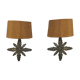 Set of 2 wall sconces