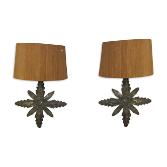 Set of 2 wall sconces