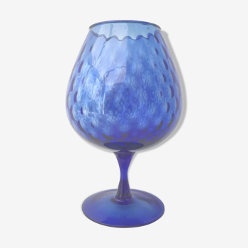 Bonbonnière or cobalt blue cup