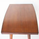 Vintage table, wooden table feet compass, side table, coffee table, lounge, danish style, wooden table, coffee table, 60's