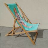 Vintage deckchair