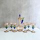 Art Deco Glass Set by Bimini – Designed by Fritz Lampl, 1920s