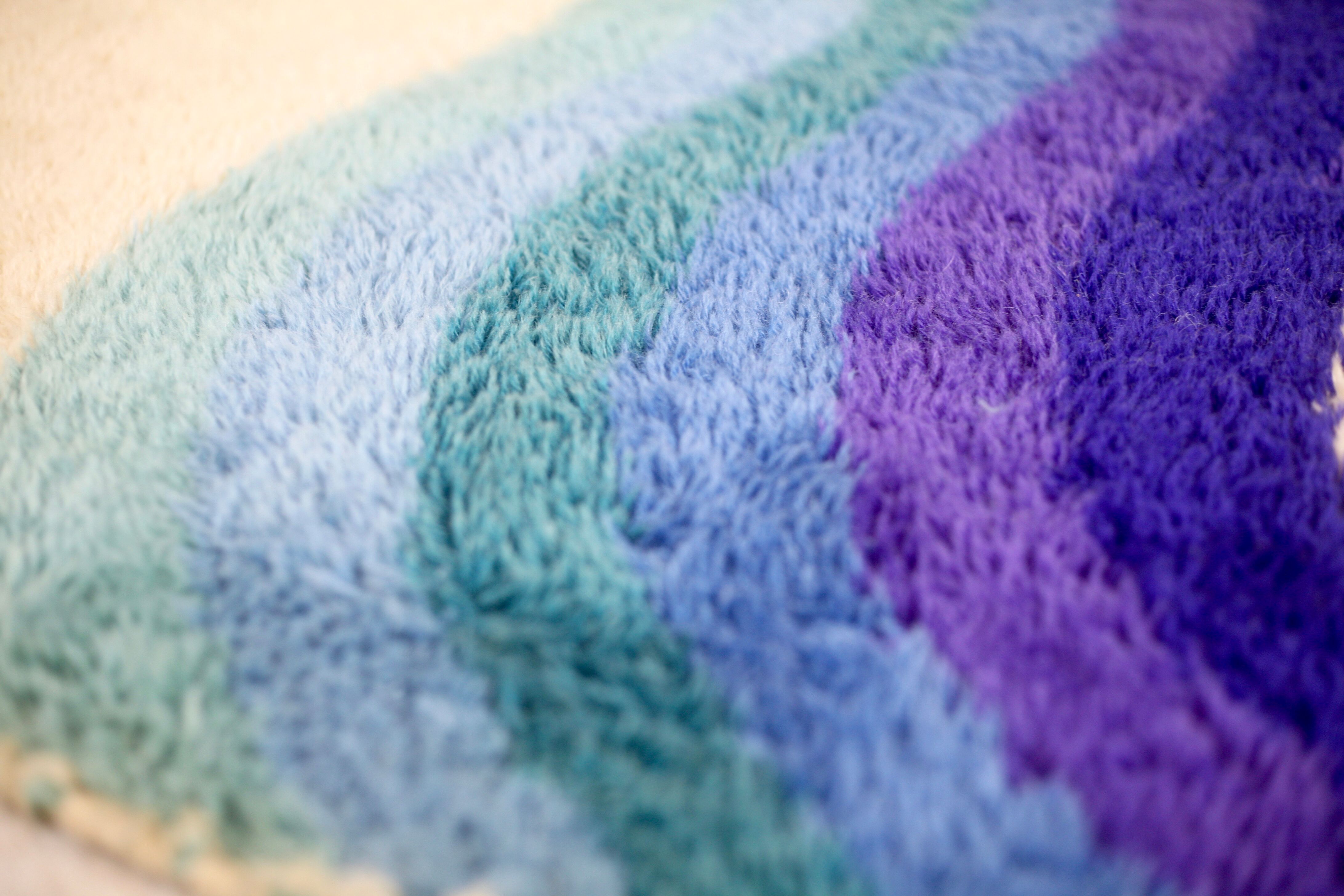 Carpet "Rainbow", Edition Desso, wool, circa 1970