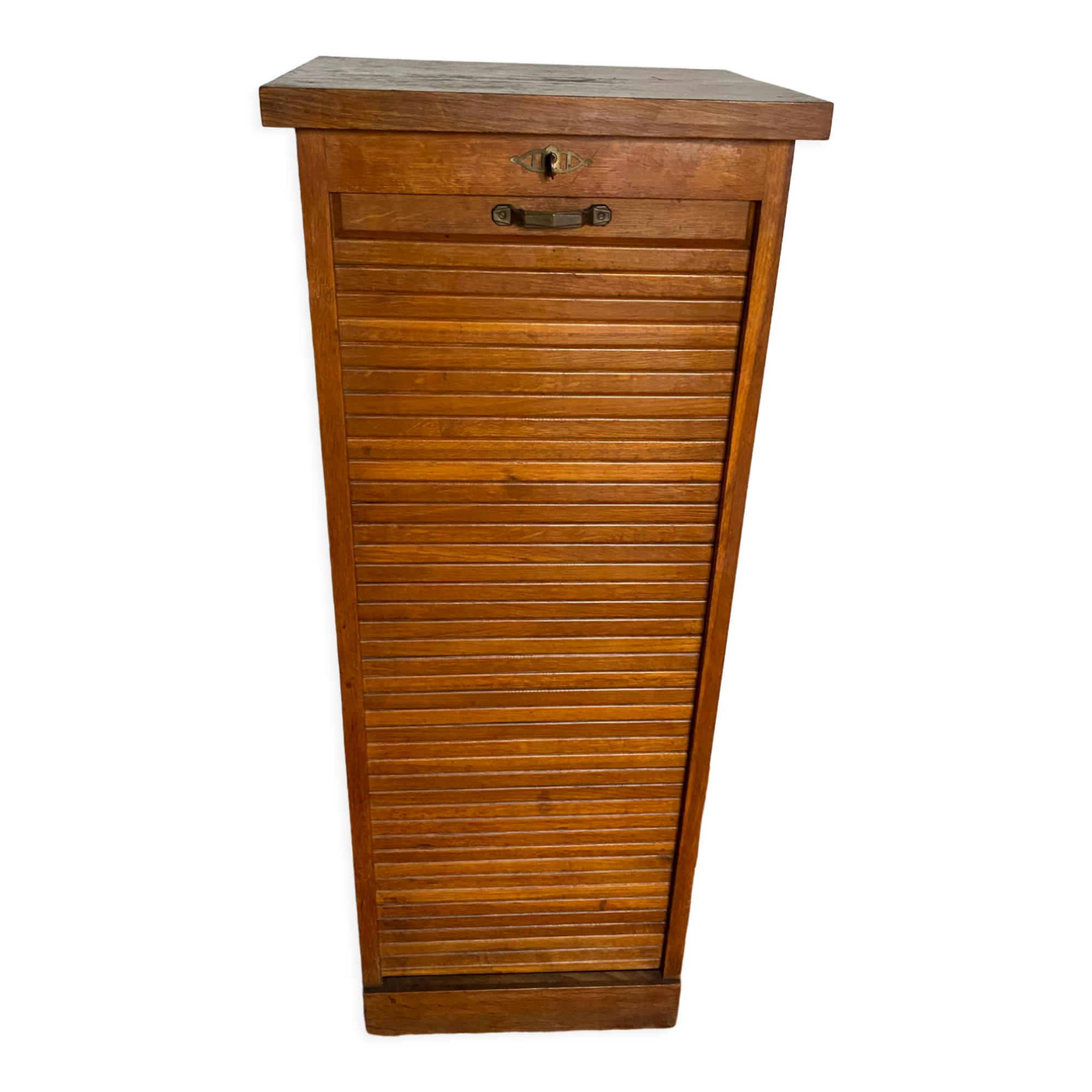 Classeur  rideau  bois  1950