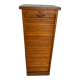 Classeur  rideau  bois  1950